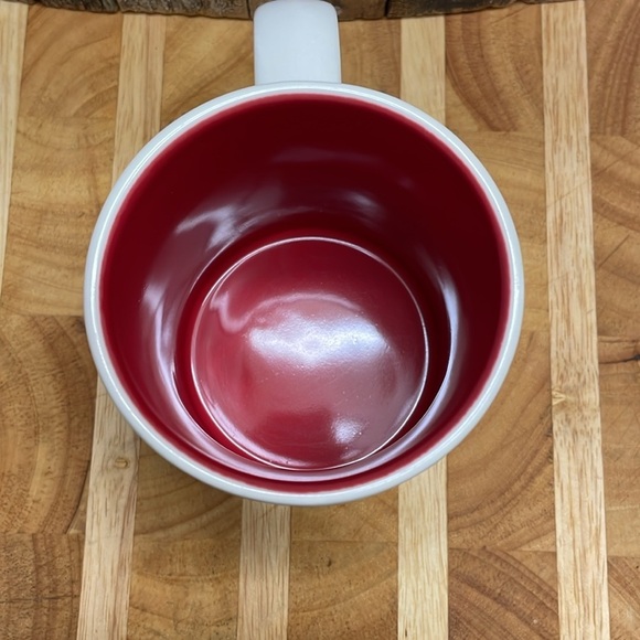 Starbucks | 2008 | Peace | Dove |Holiday Collection |White/Red Mug |Coffee |12oz - Picture 5 of 9